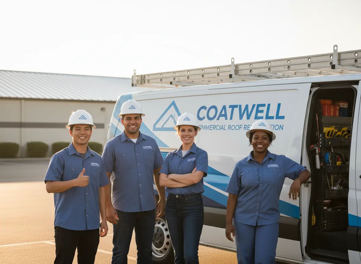 Commercial roof coating company in Ogilvie, MN